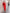 Fiamma Red Puff Sleeve Structured Midi Dress