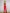 Adriana Red High-Waist Straight-Leg Crepe Pants
