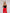 Adriana Red High-Waist Straight-Leg Crepe Pants