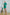 Adriana Green One-Shoulder Asymmetric Mini Dress