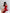 Bianca Red Asymmetric Ruffled Slip Midi Dress - back view | ELAGIA