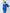 Adriana Blue Backless Cut-Out Puff-Sleeve Midi Dress