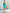 Adriana Mint Satin Puff-Sleeve Mini Dress