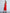 Adriana Red Asymmetric Neckline Midi Dress