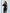 Black Satin One-Shoulder Cut-Out Midi Dress