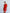 Adriana Red Asymmetric Neckline Midi Dress
