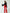Chiara Red High Waist Flared Pants