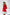 Beatrice Red Square Neck Puff-Sleeve Crepe Mini Dress