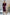 Adriana Bordeaux Satin Puff-Sleeve Midi Dress