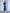 Fiamma Blue Puff-Sleeve Bodycon Midi Dress
