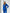 Adriana Blue Single-Breasted Two-Piece Suit