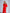 Fiamma Red Puff-Sleeve Crepe Midi Dress
