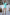 Adriana Tiffany-Blue Square Neck Long Sleeve Mini Dress