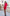 Adriana Crimson One-Shoulder Asymmetric Mini Dress