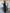 Francesca Black Satin V-Neck Puff-Sleeve Maxi Dress