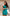 Adriana Green One-Shoulder Asymmetric Mini Dress