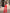 Beatrice Red High-Waist Fitted Flared Pants