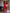 Adriana Red Square-Neck Long-Sleeve Midi Dress