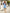 Aurora Blue Sweetheart Puff-Sleeve Mini Dress