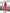 Aurora Crimson Puff-Sleeve Belted Midi Dress