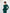 Chiara Emerald Button-Detail Long Sleeve Peplum Midi Dress