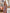 Adriana Mocha V-Neck Slip Midi Dress