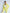 Aurora Yellow Single-Breasted Peplum Two-Piece Suit
