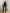 Adriana Black Shawl-Lapel Two-Piece Suit