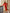 Camilla Red Square Neck Puff Sleeve Midi Dress