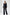 Beatrice Black Single-Breasted Oversized Two-Piece Suit