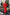 Adriana Red Puff-Sleeve Backless Midi Dress