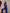 Adriana Blue Halter Bow Backless Wide-Leg Jumpsuit