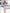 Beatrice Lavender Satin Puff-Sleeve V-Neck Midi Dress