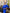 Adriana Blue Puff-Sleeve Backless Midi Dress