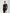 Aurora Black Backless Long Sleeve Midi Dress