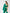 Chiara Green Double-Breasted Three-Piece Suit