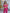 Adriana Crimson Regular-Fit Three-Piece Suit