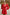 Camilla Red Puff-Sleeve V-Neck Mini Dress