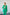 Adriana Green Belted Double-Breasted Crepe Suit Two-Piece
