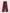 Fiamma Bordeaux Linen Belted High-Rise Palazzo Pants