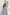 Adriana Sky-Blue Sleeveless Top & Wide-Leg Pants Two-Piece Set