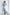 Camilla Sky-Blue Puff Sleeve Midi Dress