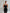 Beatrice Black Satin Puff-Sleeve Midi Dress
