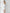 Adriana Ivory Square Neck Backless Puff-Sleeve Midi Dress