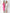 Adriana Crimson Square Neck Backless Midi Dress