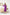 Camilla Purple Satin Long Sleeve Sweetheart Midi Dress