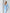 Adriana Sky-Blue Square Neck Backless Midi Dress