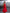 Eleonora Red High-Neck Long-Sleeve Crepe Mini Dress