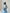 Adriana Sky-Blue Halter Neck Backless Midi Dress