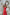Aurora Red Satin Wide-Leg Pleated Jumpsuit